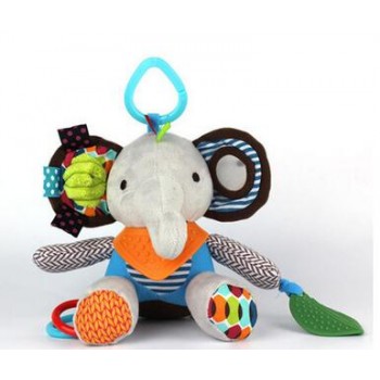 New Animal Style Baby Rattles Mobile Bed Molar Tooth Sticks Hanging Wind Chimes Ringing Hand Bell Baby Toys Rattle Toys