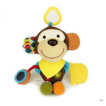 New Animal Style Baby Rattles Mobile Bed Molar Tooth Sticks Hanging Wind Chimes Ringing Hand Bell Baby Toys Rattle Toys