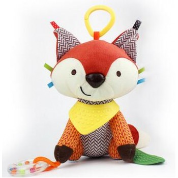 New Animal Style Baby Rattles Mobile Bed Molar Tooth Sticks Hanging Wind Chimes Ringing Hand Bell Baby Toys Rattle Toys