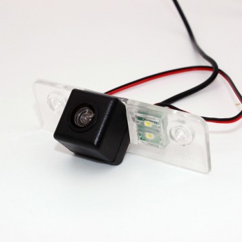 For Skoda Octavia II / Toura / A5 / Octavia5 / Laura / RCA Wire Or Wireless HD Wide Lens Angle CCD Night Vision Rear View Camera