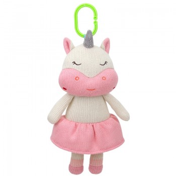 Hot 30cm Woolen Baby Rattles Toys BB Device Stuffed Animal Plush Doll Infant Crib Toy Fox Toys for Stroller Soothing Dolls LB09