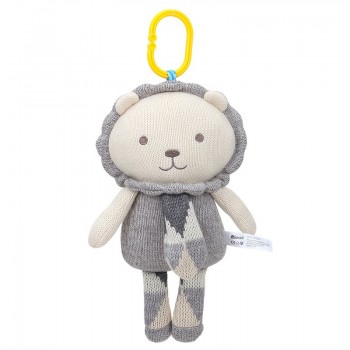 Hot 30cm Woolen Baby Rattles Toys BB Device Stuffed Animal Plush Doll Infant Crib Toy Fox Toys for Stroller Soothing Dolls LB09