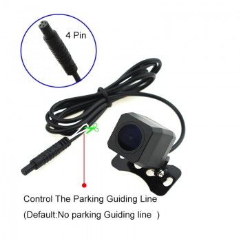 Starlight Night Vision 1280*720P MCDD Reverse Rear View Camera Wide Angle  Lens 2.5mm Jack  4 Pin For Car DVR Mirror Recorders