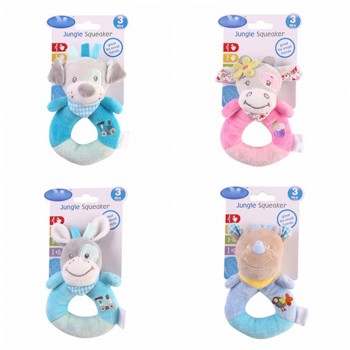 Bearoom Baby Rattle Mobiles Cute Baby Toys Cartoon Animal Hand Bell Rattle Soft Toddler Oyuncak Plush Bebe Toys 0-12 Months