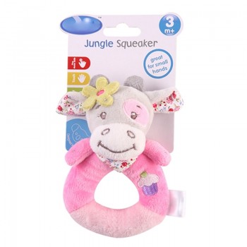 Bearoom Baby Rattle Mobiles Cute Baby Toys Cartoon Animal Hand Bell Rattle Soft Toddler Oyuncak Plush Bebe Toys 0-12 Months