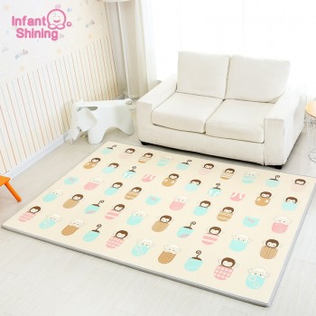 Infant Shining Play Mat Non Slip Baby Mat XPE Foam Mat Whole 200*180(78.7*70.9in) gt;3M Thick 2CM Kids Rug for Room Home School