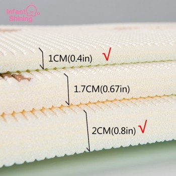 Infant Shining Play Mat Non Slip Baby Mat XPE Foam Mat Whole 200*180(78.7*70.9in) gt;3M Thick 2CM Kids Rug for Room Home School