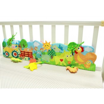 Baby Toys Soft Animal Cloth Books For Newborns 0-12 Months Infant Development Rustle Sound Educational Stroller Rattles Toy Bed