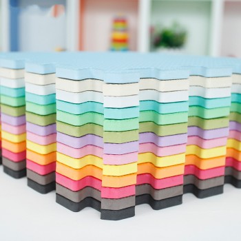 JCC 6/9/12/15/25pcs Baby EVA Foam Puzzle Play Mat /kids Rugs carpet  Interlocking Exercise Floor for children Tiles 30*30*1cm