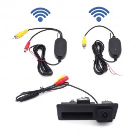 Wired / Wireless Car Trunk Handle Rear View Camera for Audi for VW Passat Tiguan Golf Touran Jetta Sharan Touar Reverse Camera