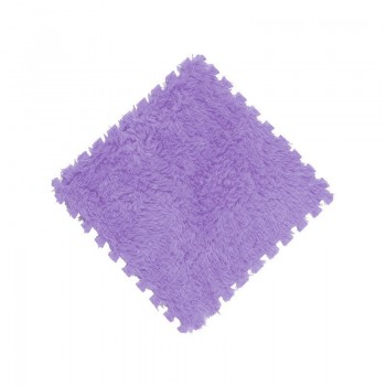 6/12/15/18/25pcs Soft Long Plush EVA Foam Puzzle Play Mat Carpet Baby Children Kids Play Interlocking Exercise Floor Mat 30X30cm