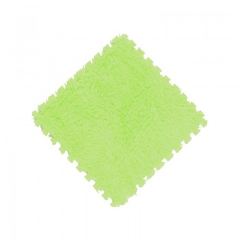 6/12/15/18/25pcs Soft Long Plush EVA Foam Puzzle Play Mat Carpet Baby Children Kids Play Interlocking Exercise Floor Mat 30X30cm