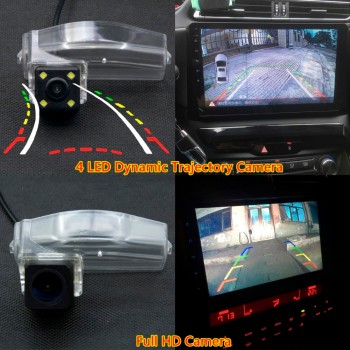 For Mazda 3 Mazda 2 Mazda3 Sport Mazda2 2011 2012 2013 Car CCD LED Backup Rear View Camera Parking Mirror LCD Monitor Wireless