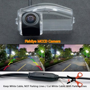 For Mazda 3 Mazda 2 Mazda3 Sport Mazda2 2011 2012 2013 Car CCD LED Backup Rear View Camera Parking Mirror LCD Monitor Wireless