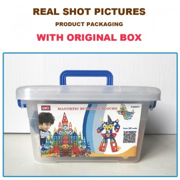 QWZ 110pcs Mini Magnetic Designer Construction Set Model amp; Building Plastic Magnetic Blocks Educational Toys For Kids Gift