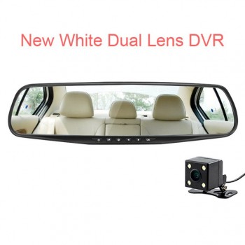 Dual Lens Car Camera Rearview Mirror Auto DVRs Cars DVR Full HD1080P Night Vision Dash Cam Recorder Video Registrator Camcorder