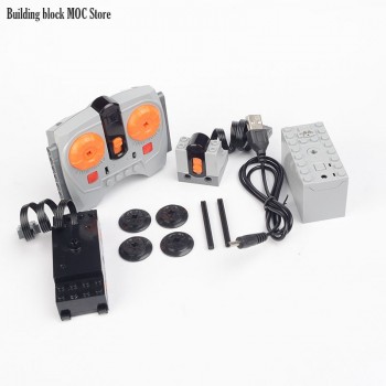 Building Block Train/Train Upgrade Remote Control Parts Motor/Motor/Remote Control LegoINGlys 87574 8879 8884 88002 8878 84599