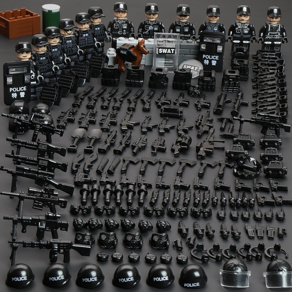 Military Building Blocks Fun amp; Easy Play Activity for Preschool Kids Build Block Brick Creator Expert Set Challenge