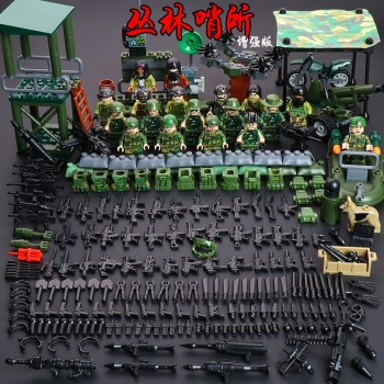 Military Building Blocks Fun amp; Easy Play Activity for Preschool Kids Build Block Brick Creator Expert Set Challenge