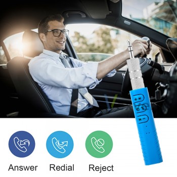 Vexverm 3.5mm Jack Aux Handsfree Wireless Car Bluetooth Receiver Kit Adapter For Headphone MP3 Music Audio Reciever Adapter