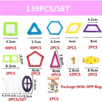 NEW klocki Magnetic Toy Constructors Building Blocks Sets Designer Magnet Educational Kids toddler Toys for kids brinquedos Gift