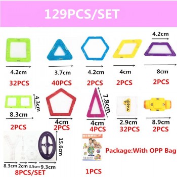 NEW klocki Magnetic Toy Constructors Building Blocks Sets Designer Magnet Educational Kids toddler Toys for kids brinquedos Gift