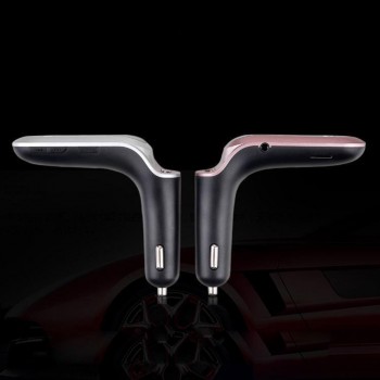 Car Charge USB TF Card Support Charger Wireless Bluetooth Car Kit LCD Hands-Free FM Transmitter For MP3 Music Player Mobile Phon