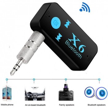 Bluetooth  4.1 Wireless USB Receiver Bluetooth 3.5mm Audio Adapter  Jack AUX TF Card Reader Microphone Hands Free Calling