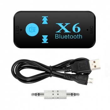 Bluetooth  4.1 Wireless USB Receiver Bluetooth 3.5mm Audio Adapter  Jack AUX TF Card Reader Microphone Hands Free Calling