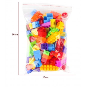 110-300pcs Building Blocks ABS Eco-friendly Materials with Storage Box DIY Spell Inserting Blocks Toys for Children