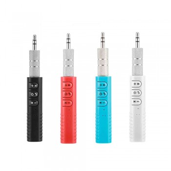 Mini Wireless Bluetooth Car Kit Hands free Bluetooth 3.5mm Jack Audio jack Receiver Adapter Bluetooth AUX for Speaker Headphone