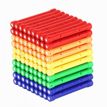 Magnet Toy Bars Metal Balls Magnetic Designer Building Blocks Construction Toys For Children Educational Toys for kids
