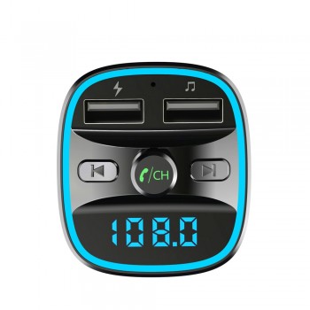 CDEN car mp3 music player Bluetooth 5.0 receiver FM transmitter Dual USB car charger U disk / TF card lossless music player