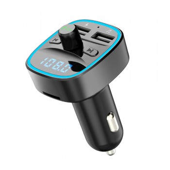 CDEN car mp3 music player Bluetooth 5.0 receiver FM transmitter Dual USB car charger U disk / TF card lossless music player
