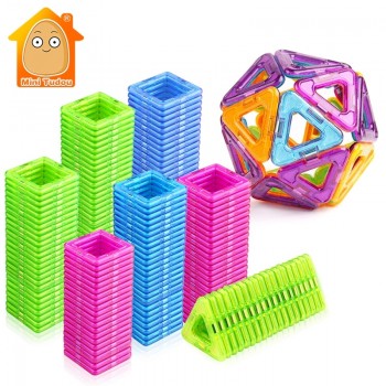 52-106PCS Mini Magnetic Blocks Educational Construction Set Models amp; Building Toy ABS Magnet Designer Kids Gift