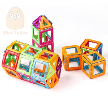 52-106PCS Mini Magnetic Blocks Educational Construction Set Models amp; Building Toy ABS Magnet Designer Kids Gift