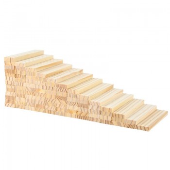Wooden Construction Building Model Building Blocks Childrens Intelligence Building Blocks Toy 100 Wood Board Set Extract Game