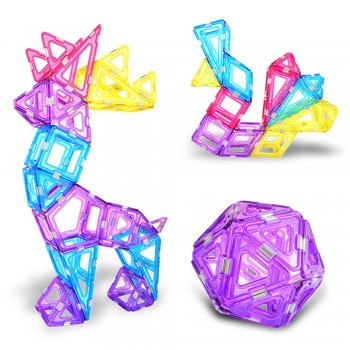 1PC Big Size Crystal Blocks Magnetic Designer Construction Modelamp;Building Toy Magnetic Blocks Educational Toys For Kids Gift