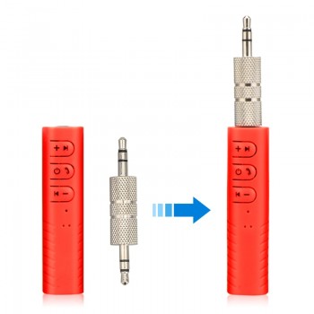 Bluetooth Aux 3.5mm Jack Bluetooth Car Kit Hands Free Music Audio Receiver Adapter Auto AUX Kit for Speaker Bluetooth Car Stereo