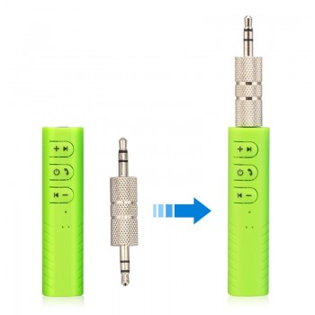 Bluetooth Aux 3.5mm Jack Bluetooth Car Kit Hands Free Music Audio Receiver Adapter Auto AUX Kit for Speaker Bluetooth Car Stereo