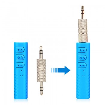 Bluetooth Aux 3.5mm Jack Bluetooth Car Kit Hands Free Music Audio Receiver Adapter Auto AUX Kit for Speaker Bluetooth Car Stereo