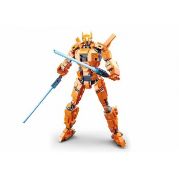 Sluban Building Block Pacific Rim Gipsy Averger Saber Athena Bracer Phoenix Guardian Bravo Action Figure Educational Brick Toy