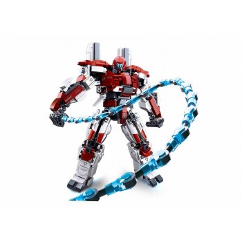 Sluban Building Block Pacific Rim Gipsy Averger Saber Athena Bracer Phoenix Guardian Bravo Action Figure Educational Brick Toy