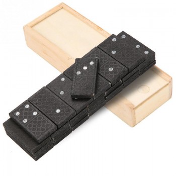 28Pcs/Set Wooden Domino Board Games Travel Funny Table Game Domino Toys Kid Children Educational Toys For Children Gifts