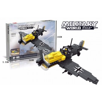 World war germany army air forces building block ww2 america fly tiger figures spitfire P-40 AR196 fighter model toy collection