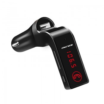 4-in-1 Hands Free Wireless Bluetooth FM Transmitter G7 + AUX Modulator Car Kit MP3 Player SD USB LCD Car Accessories
