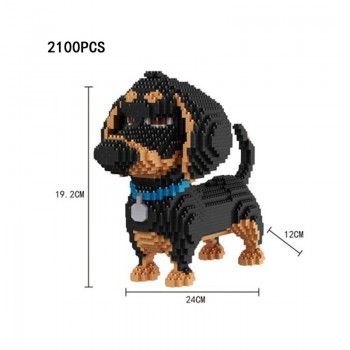 America cartoon movie image puppy nanoblock Secret Life of Pets bricks max Gidget mel Buddy dog micro diamond building block toy