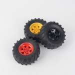 PART 15038 Wheel 56 x 36 Technic Racing Medium with 6 Pin Holes 23798 Tyre Tractor DiA. 107X44 LegoINGlys Building Blocks