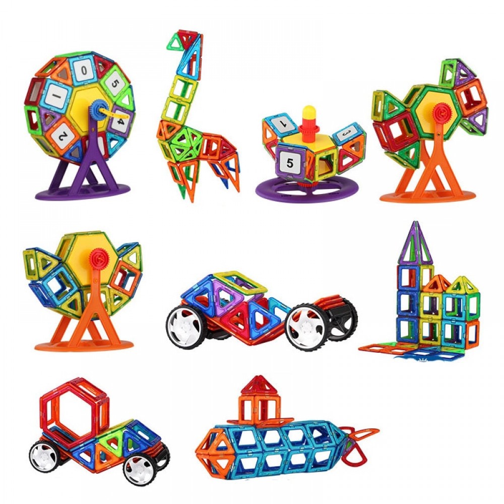 Big Size Magnetic Constructor Set Boys Girls Building Magnets Toy Magnetic Blocks Educational Designer For Children