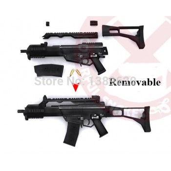 1:1 85cm G36c Assault Gun 3D Paper Model Puzzle DIY Educational Toy Simulation DIY Toy Hand-made Papercraft